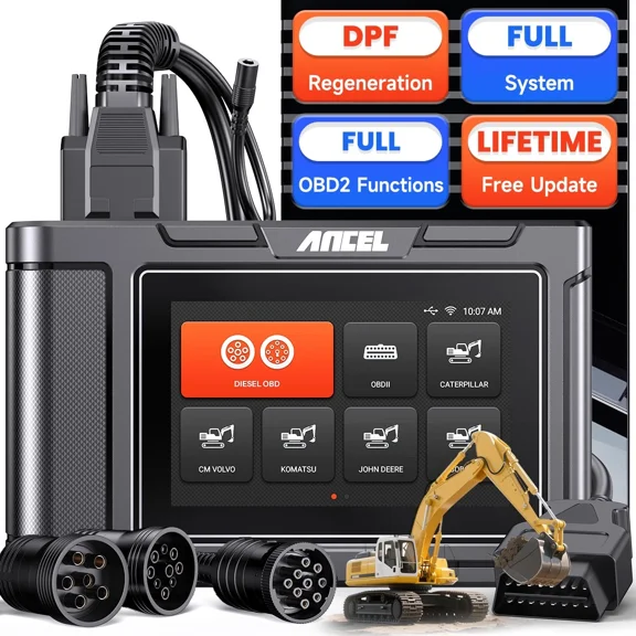ANCEL HD3600 Heavy Duty Truck Scanner OE-level Full System Diagnostic Tool