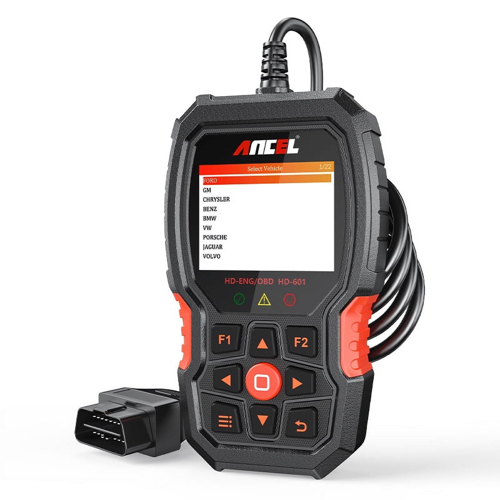 ANCEL HD601 Heavy Duty Truck Scanner All System Diagnostic Scan Tool