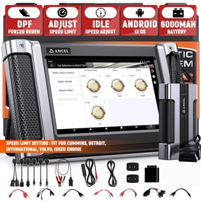 ANCEL HD8000 Diesel Heavy Duty Truck Scanner All System Commercial OBD2 Diagnostic Tool DPF Regen