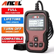 ANCEL JP700 Car JOBD OBD2 Scanner Code Reader Diagnostic Scan Tool Check Engine Light OBDII Diagnostic Scan Tool Fits for Toyota Nissan Honda Mazda Subaru Vehicle Diagnosis