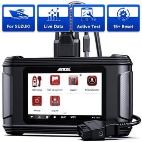 ANCEL MR500 OBD Scanner Fits for SUZUKI Watercraft Engine Maintenance Scan Tool Marine Helper 15+ Reset Active Test OBD Code Reader DTC Lookup Read Clean Error Codes