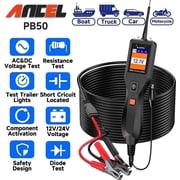 ANCEL PB50 New Power Circuit Probe Tester, 12V 24V Automotive Circuit Tester, Electrical Diagnistic Tool