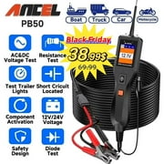 ANCEL PB50 New Power Circuit Probe Tester, 12V 24V Automotive Circuit Tester, Electrical Diagnistic Tool