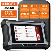 ANCEL OBD2 Scanner Car Diagnostic Tool, Bi-Directional Scan Tool with Full System Diagnosis All Resets Vehicle Code Reader Fit for Ford Car