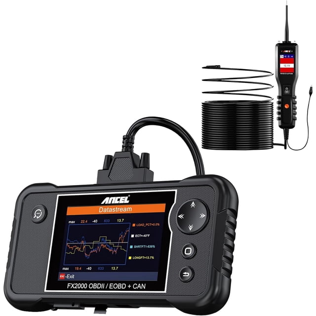 ANCEL PB100 12v Power Circuit Probe with FX2000 Automotive ABS SRS ...