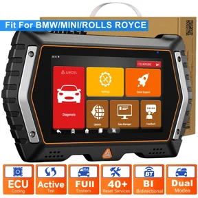 ANCEL V3 Elite OBD2 Scanner For BMW Mini Full System Bidirectional & Active Test Automotive Diagnostic Scan Tool with 40+ Resets IMMO Key Oil TPMS ECU Cod-ing