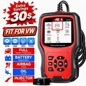 ANCEL VD700 All System OBD2 Scanner Code Reader Oil TPMS EPB TPS Reset Injector Adaption Steering Angle Learning DPF Diagnostic Tool