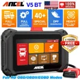 thumbnail image 1 of ANCEL Wireless Bluetooth OBD2 Scanner, Automotive Bi-Directional Diagnostic Scan Tool with All Systems Reset Services, Active Test, CAN-FD, EOBD OBD Car Code Reader 12V Car Scanner Tablet, 1 of 10