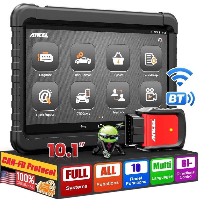 ANCEL X6 OBD2 Scanner Bluetooth Automotive Diagnostic Tool