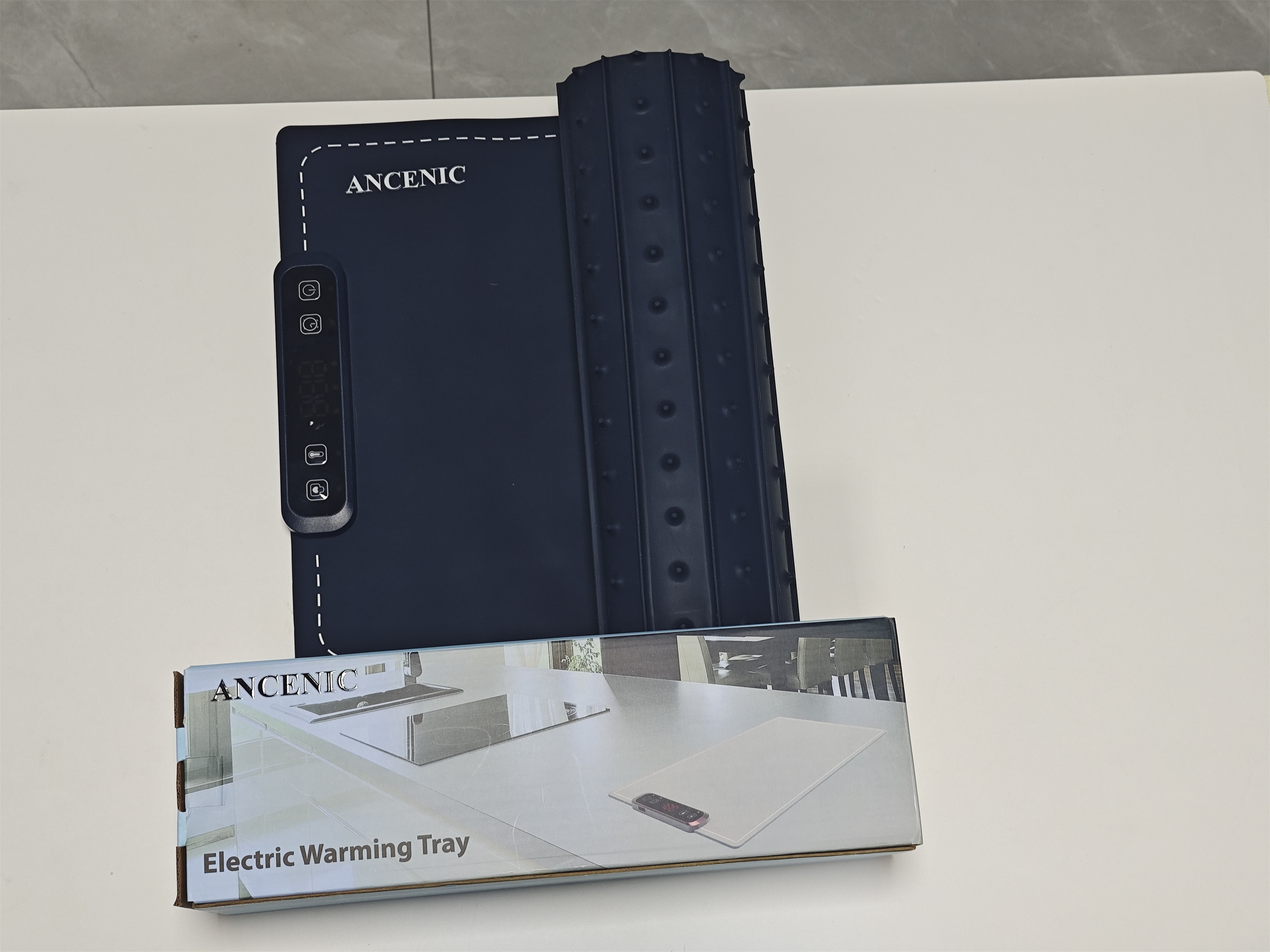 ANCENIC  Pet Warming Try , Safe Electric Heating Pad for Dogs and Cats Indoor Warming Pad with Auto Constant Temperature 23" x 12"