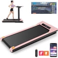 thumbnail image 1 of Walking Pad 2.5HP Brushless Motor 300lbs Weight Capacity,Portable Under Desk Treadmill with App Remote Control,Low-Noise Desk Treadmill in LED Display,Installation-Free, 1 of 8