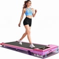 thumbnail image 1 of ANCHEER Walking Pad, 2 in 1 Under Desk Treadmill with Remote Control、LED Display, 300 lbs Portable Treadmill for Home/Office (White), 1 of 6