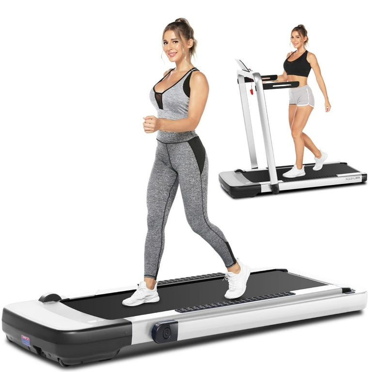 ANCHEER 2 in 1 Folding Treadmill with LCD Touch Screen Under Desk Treadmill Workouts for Home Office Exercise Treadmill for Senior Adults Walmart