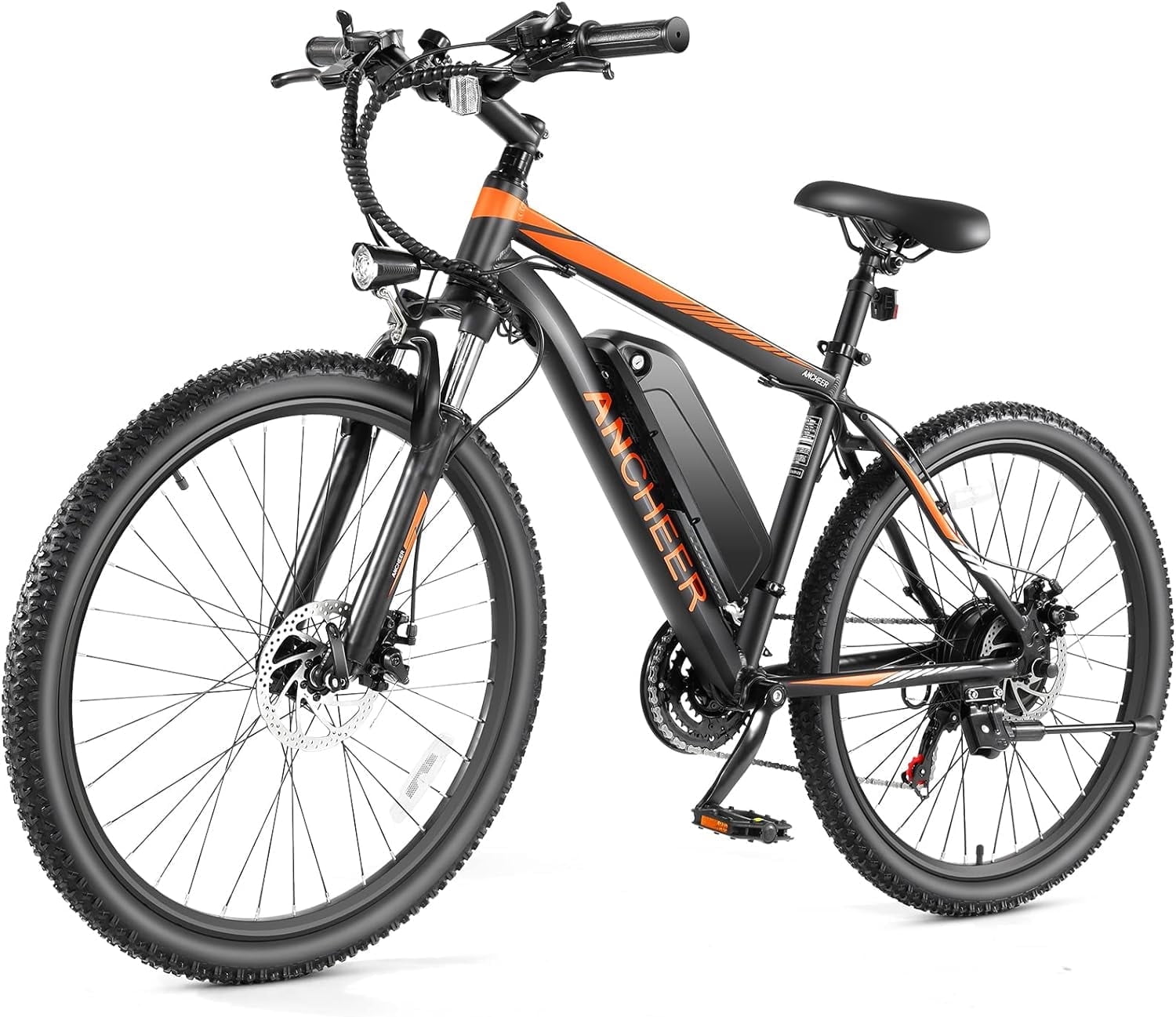 ANCHEER 26" Electric Bike Adults/Electric Mountain Bike with 500W Motor