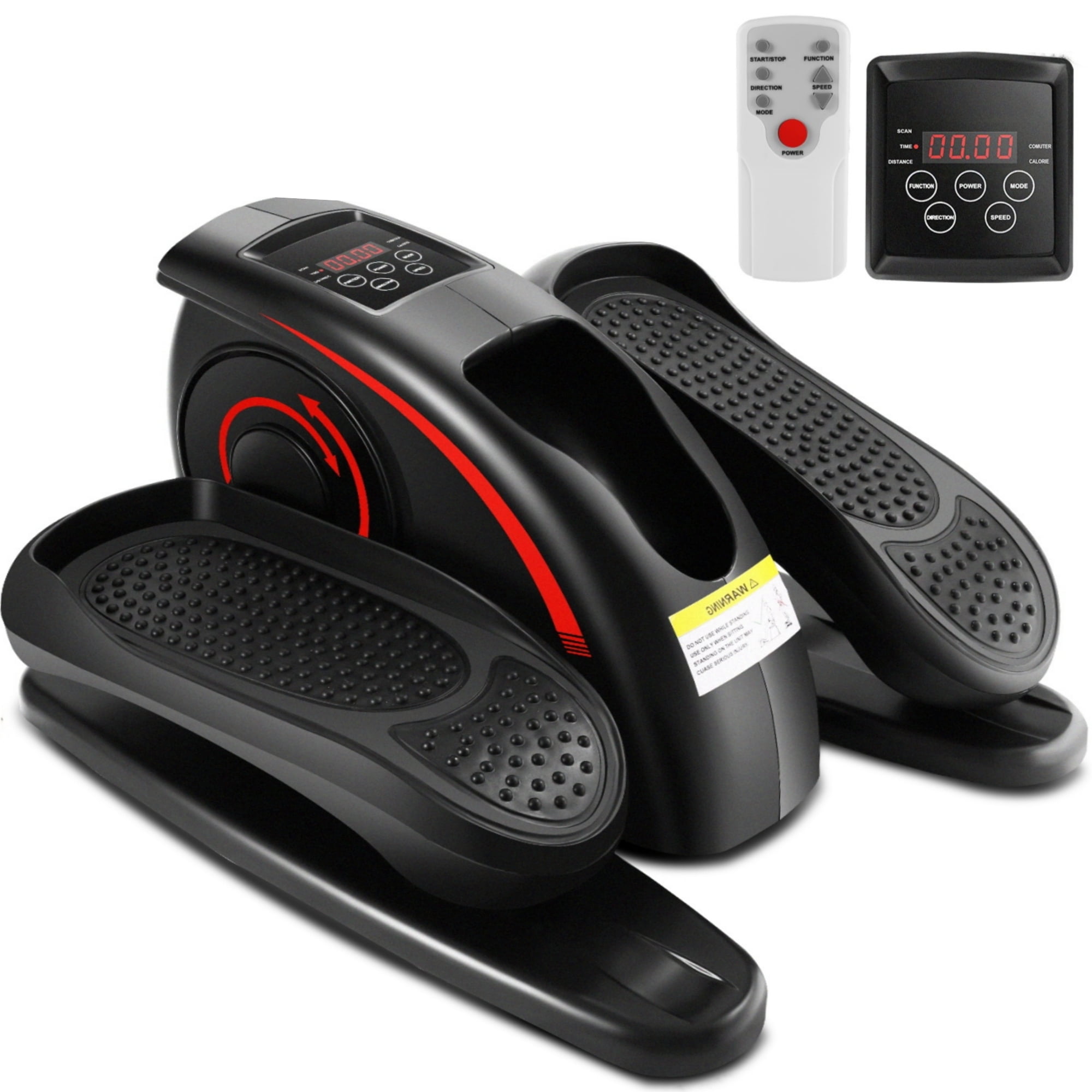 ANCHEER Under Desk Elliptical, Electric Pedal Exerciser with LCD, Mini Trainer for Home Office
