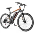 thumbnail image 1 of ANCHEER Electric Bike for Adults ,26" 500W Electric Mountain Bike, Commuter Ebike with 48V 7.8Ah Battery UL2849 Certified, Max 19.8Mph，Lockable Suspension Fork, 7-Speed Ebikes, 1 of 6