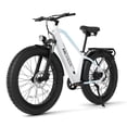 thumbnail image 1 of ANCHEER Electric Bike for Adults 750W Electric Bicycle 48V 15AH Battery Electric Bike 26" x 4.0" Fat Tire Mountain Bike 28MPH 7 Speed Gears Electric Bike, Rear Rack,UL2849, 1 of 11