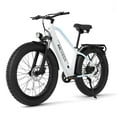 thumbnail image 1 of ANCHEER Electric Bike for Adults 750W Electric Bicycle 48V 15AH Battery Electric Bike 26" x 4.0" Fat Tire Mountain Bike 28MPH 7 Speed Gears Electric Bike, Rear Rack,UL2849, 1 of 12
