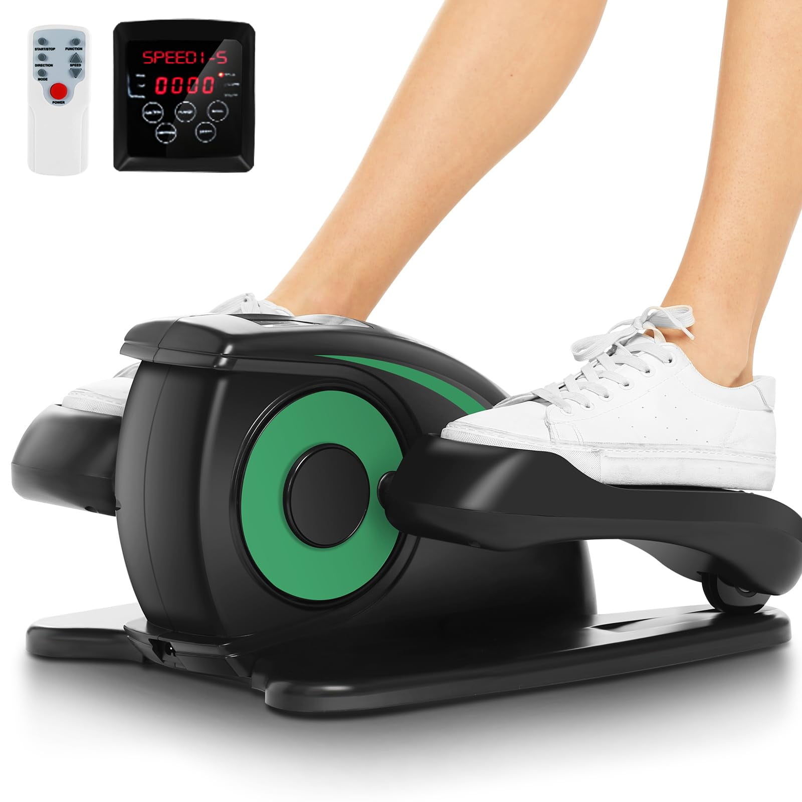 ANCHEER Under Desk Elliptical Machine, Electric Seated Pedal Exerciser,  Remote Control Portable Exercise Elliptical Trainer - AliExpress