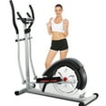 thumbnail image 1 of ANCHEER Exercise Elliptical Machine with 8 Resistance Method, 15" Stride Cross Trainer with Pulse Rate Grips, LCD Monitor, Smooth Quiet Driven, 350 lbs Weight Capacity for Home Office, 1 of 9