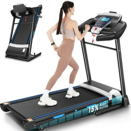 Factory Sale Folding Electric 3.5HP Treadmill Medium Running Machine Motorised Gym 330lbs Treadmill Foldable for Home Gym Fitness Workout Jogging Walking Electric Motorized Power 14KM H Walmart