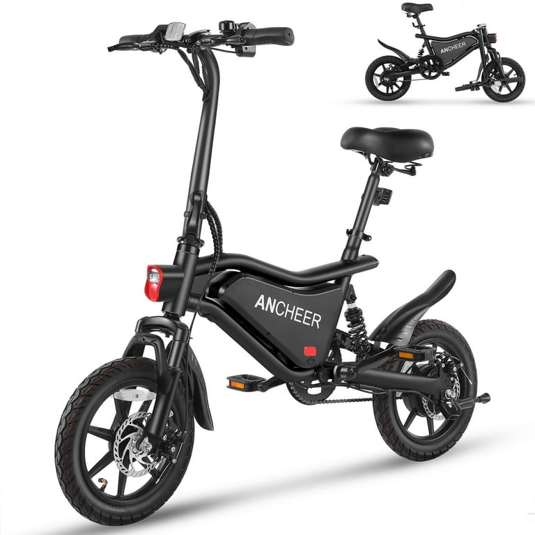 Foldable Ebike Electric Bikes For Sale At Walmart ANCHEER 500W