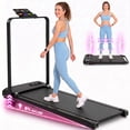 thumbnail image 1 of 3-in-1 Walking Pad with 8% Incline & Vibration, 2.5HP Under Desk Treadmill for Home Office, 300 lbs Capacity Foldable Treadmill with Handlebar, Installation-Free & Space-Saving, 1 of 7