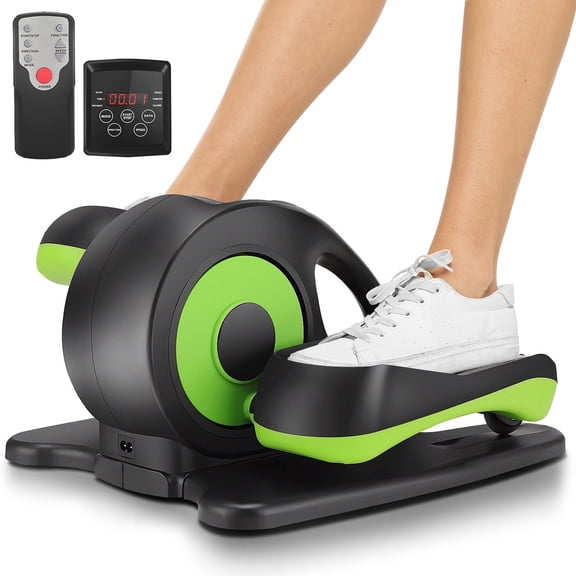 FUNMILY Under Desk Elliptical Machine, Electric Seated Pedal Exerciser, Mini Elliptical Machines for Seniors,  Remote Control, Leg Exerciser for Home