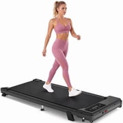Walking Pad Treadmill for Home, 3.0HP Under Desk Treadmill with 6% Incline, Mini Portable Walking Running Machine Slim Compact Motorized Electric Treadmill with 300 lbs Capacity