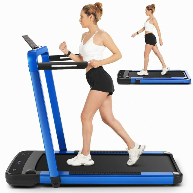 ANCHEER Walking Pad Under Desk Treadmill 2 in 1 Folding Treadmill with