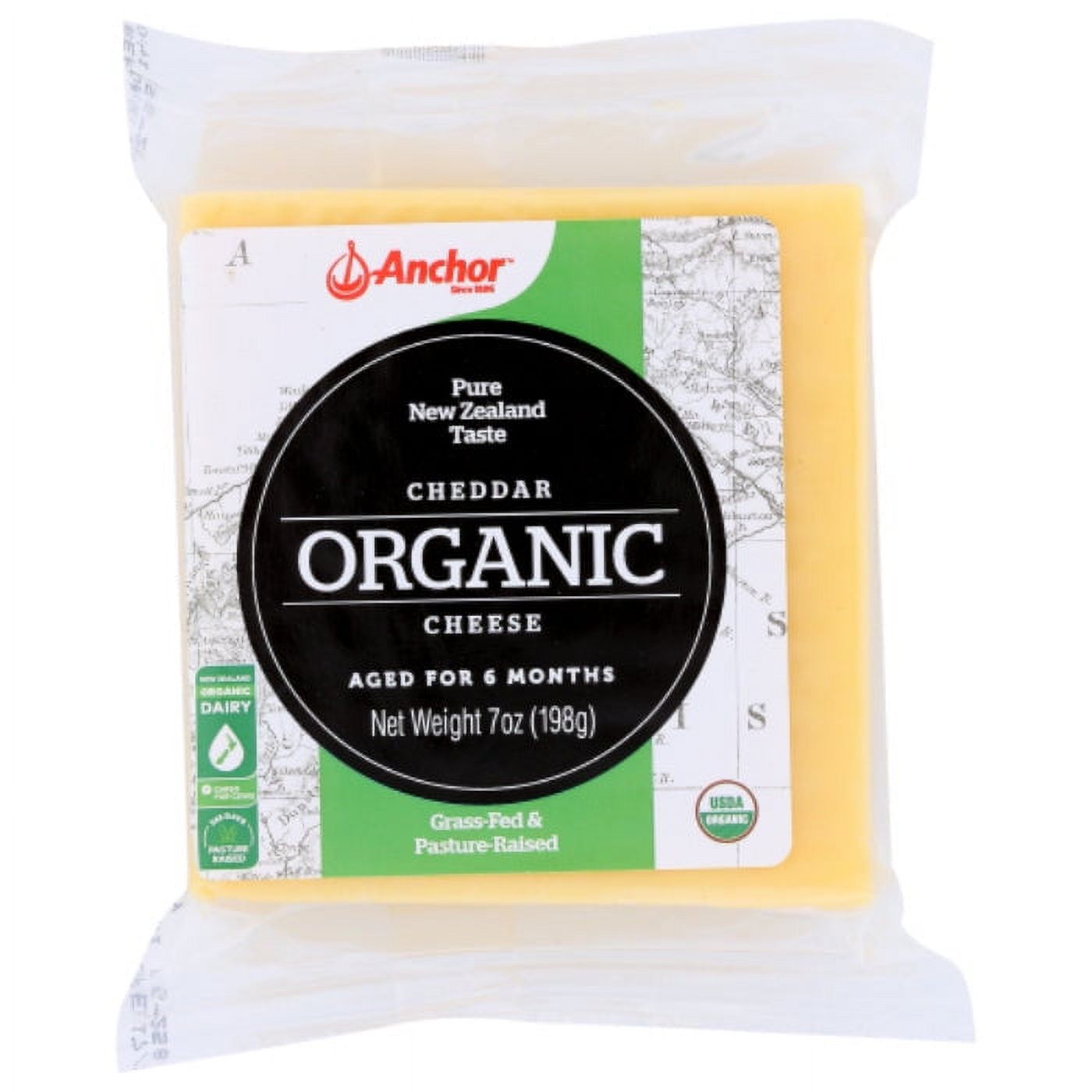 ANCHOR CHEDDAR ORGANIC 7 OZ Pack of 12