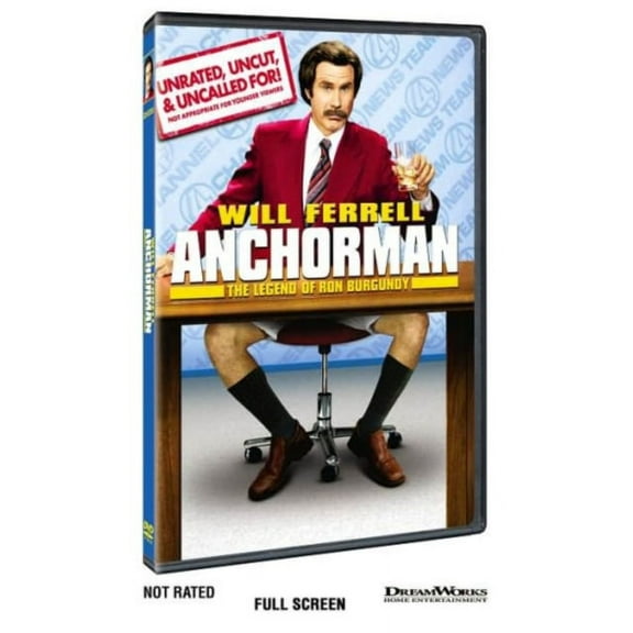 ANCHORMAN: LEGEND OF RON BURGUNDY (UNRATED, UNCUT & UNCALLED FOR EDITION)