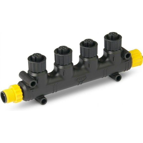 ANCOR MARINE GRADE 270104 Nmea 2000 4 Way Tee Connector, Standard