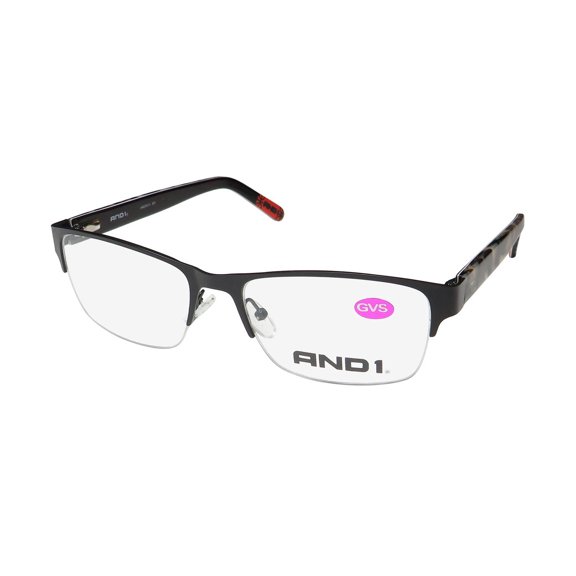 AND1 ANDO510 EYEGLASS FRAME/GLASSES ADJUSTABLE NOSEPADS CLASSIC SHAPE BRAND NAME