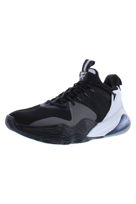 Attack 3.0 Unisex Shoes Size 12, Color: Black/White/Silver