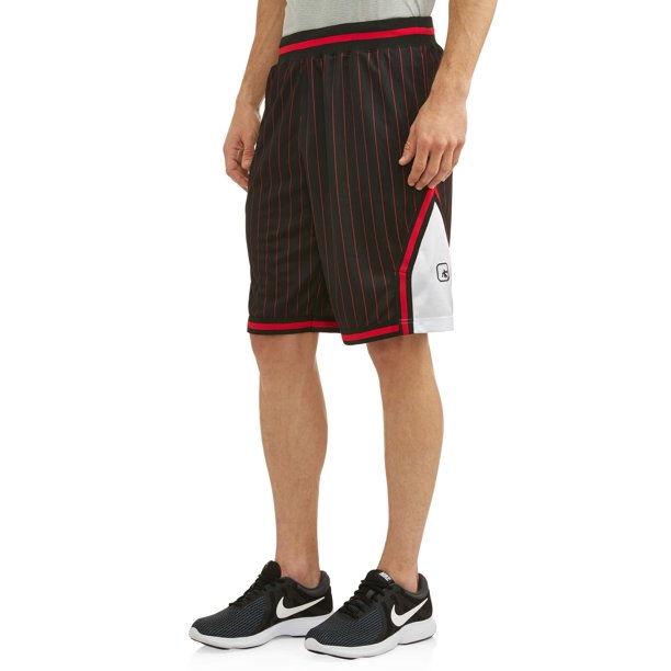 AND1 Big Men's Striped Mesh Basketball Shorts - Walmart.com