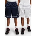 thumbnail image 1 of AND1 Boy's All Court 2-Pack Basketball Short, Sizes 4-18, 1 of 15