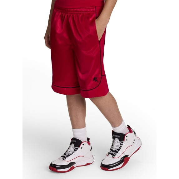 AND1 Boy's All Court Basketball Athletic Shorts, Sizes 4-18