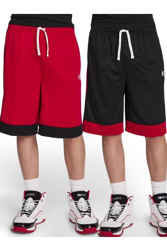 Boy's Athletic 2-Pack Basketball Short, Sizes 4-18