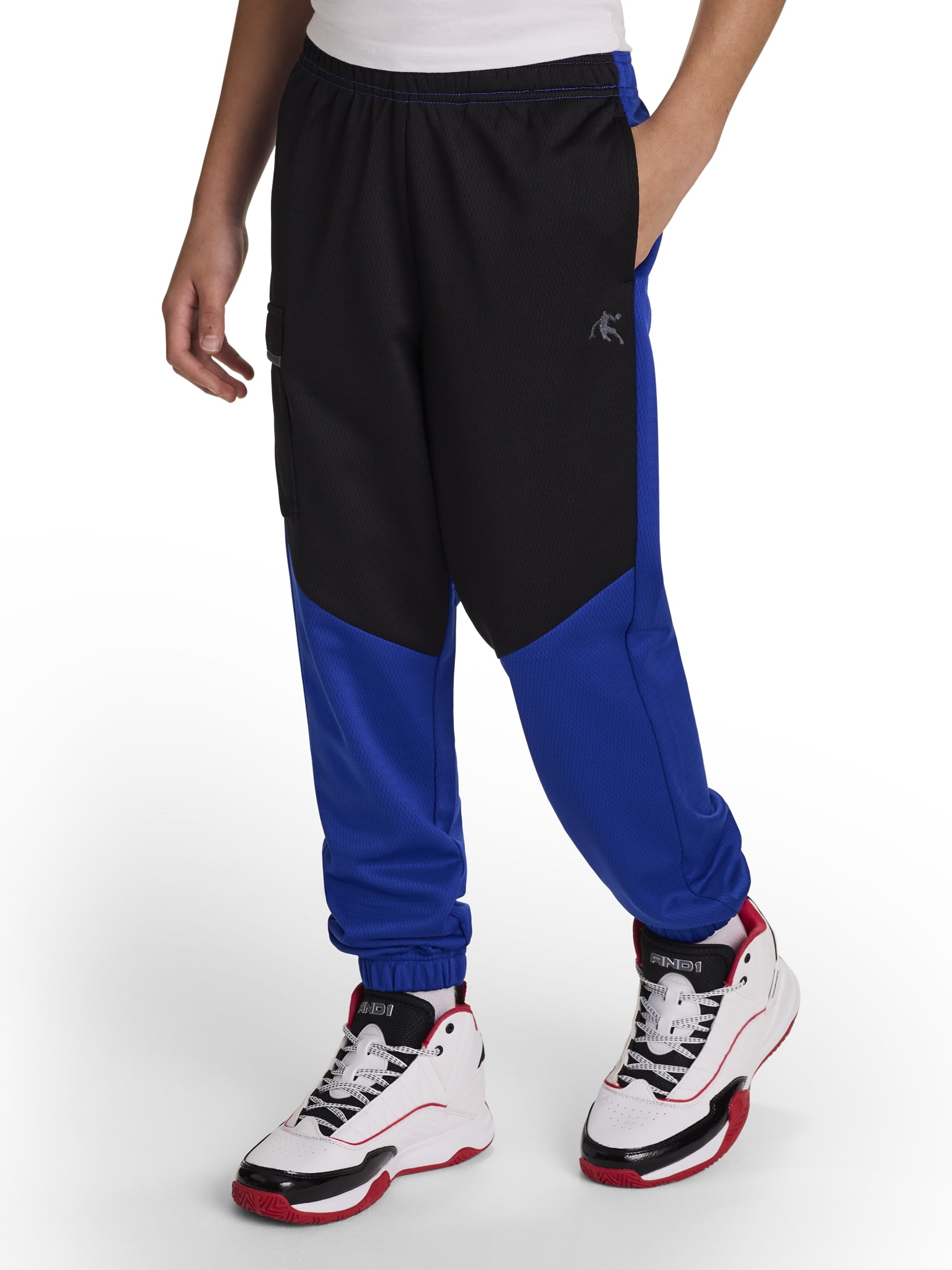 AND1 Boy's Athletic Back Court Jogger, Sizes 4-18
