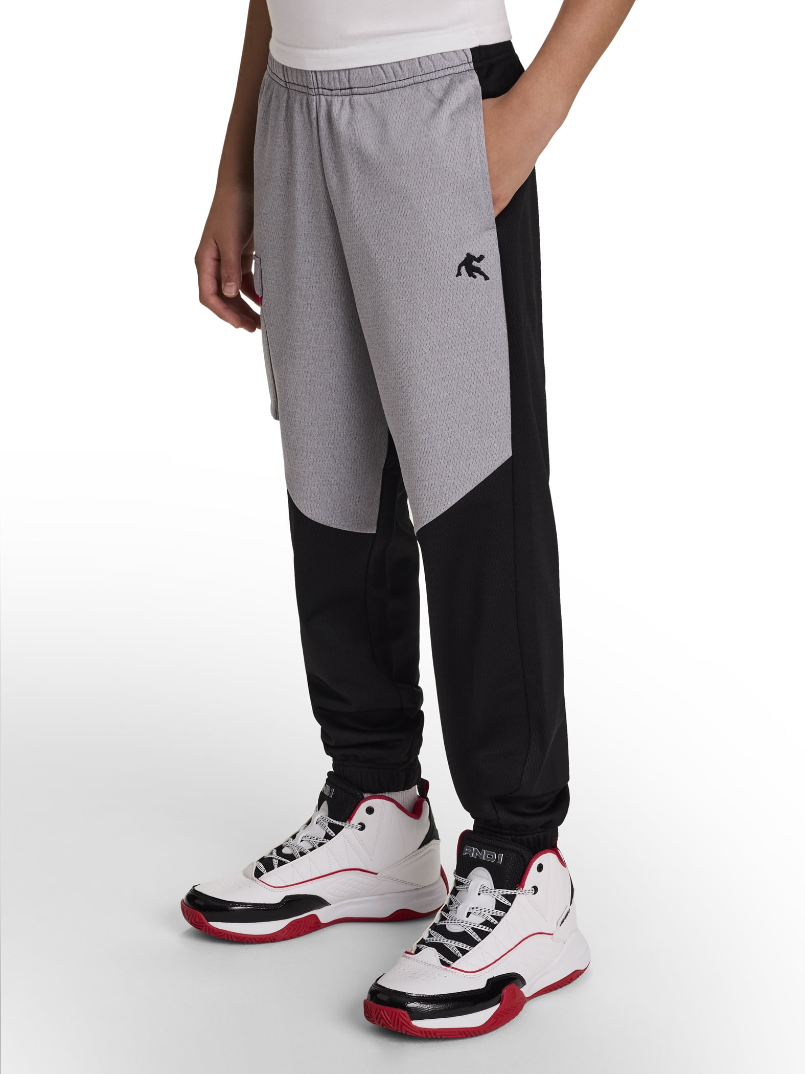 AND1 Boy's Athletic Back Court Jogger, Sizes 4-18