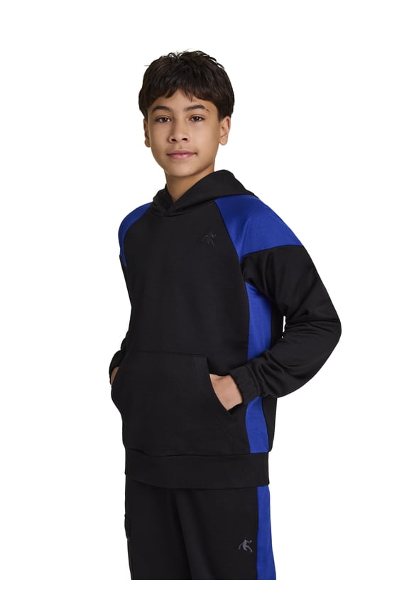 Boy's Athletic Back Court Pullover Fleece Hoodie, Sizes 4-18
