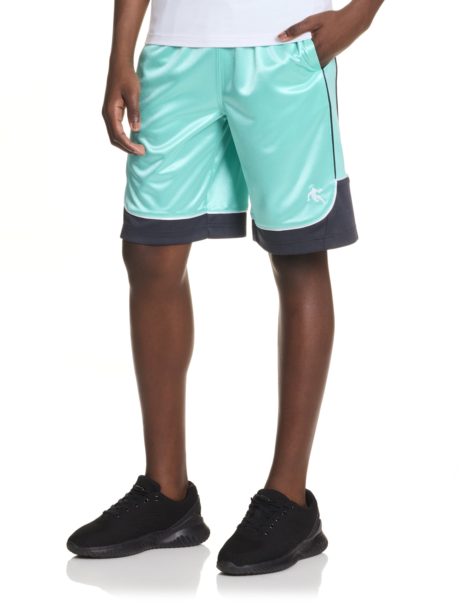 AND1 Boy's All Court Basketball Athletic Shorts, Sizes 4-18