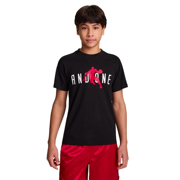 AND1 Boy's Athletic Graphic T-Shirt, Sizes 4-18