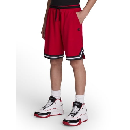 AND1 Boy's Athletic Performance Challenger Short 8" Inseam, Sizes 4-18