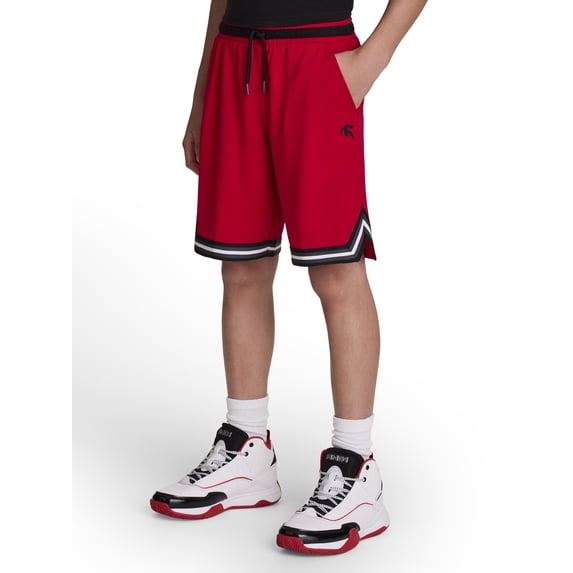 AND1 Boy's Athletic Performance Challenger Short 8" Inseam, Sizes 4-18