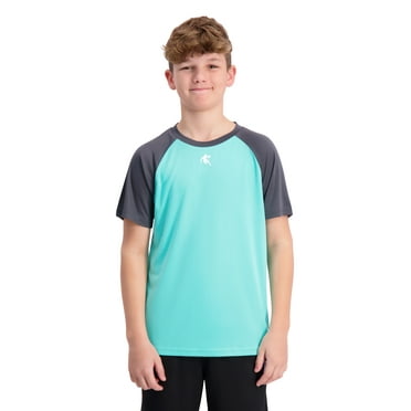 AND1 Boy's Athletic Performance Short Sleeve T-Shirt, Sizes 4-18