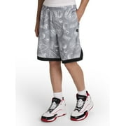 Boy's Athletic Platinum Short, 7" Inseam, Sizes 4-18