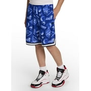 Boy's Athletic Platinum Short, 7" Inseam, Sizes 4-18
