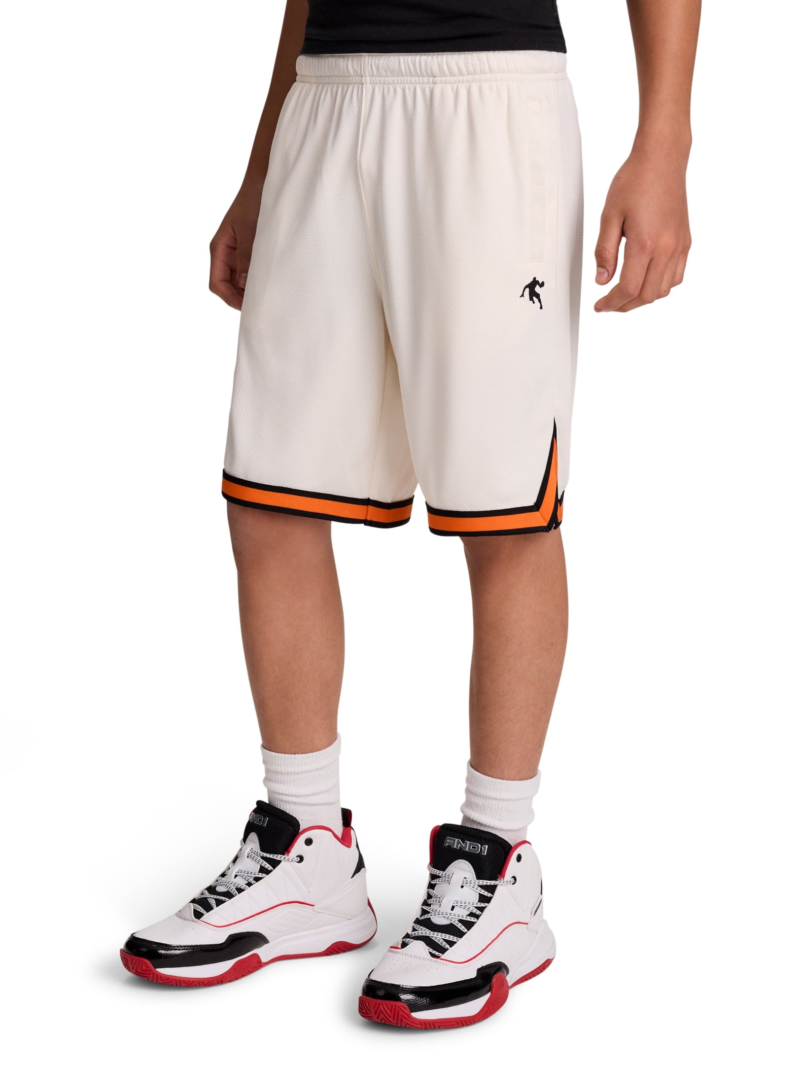 Boy's Athletic Platinum Short, 8" Inseam, Sizes 4-18